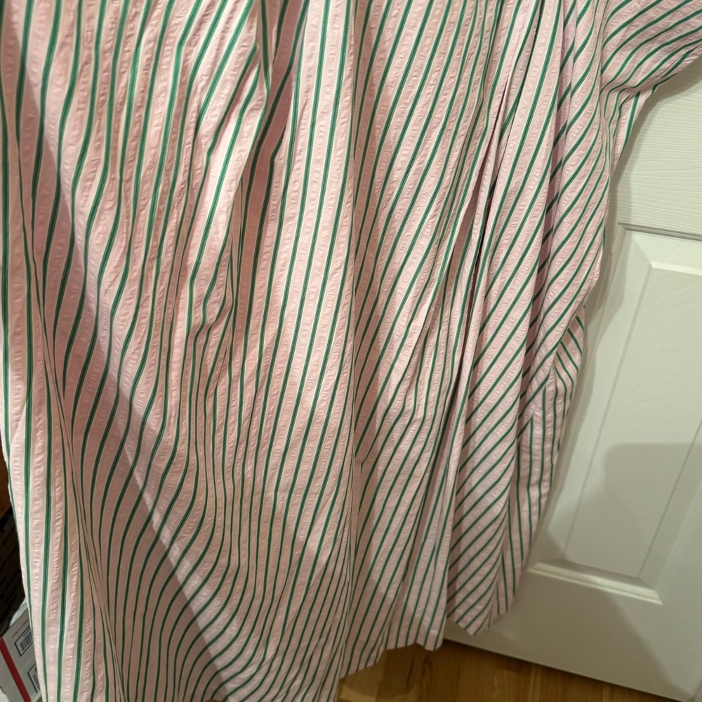 Anthropologie/ English Factory Plus Midi Stripe Shirt Dress Size 2X - Picture 9 of 15